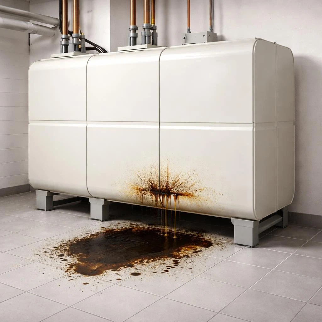 Telefon mit Notrufsymbol für den 24-Stunden-Tanknotdienst